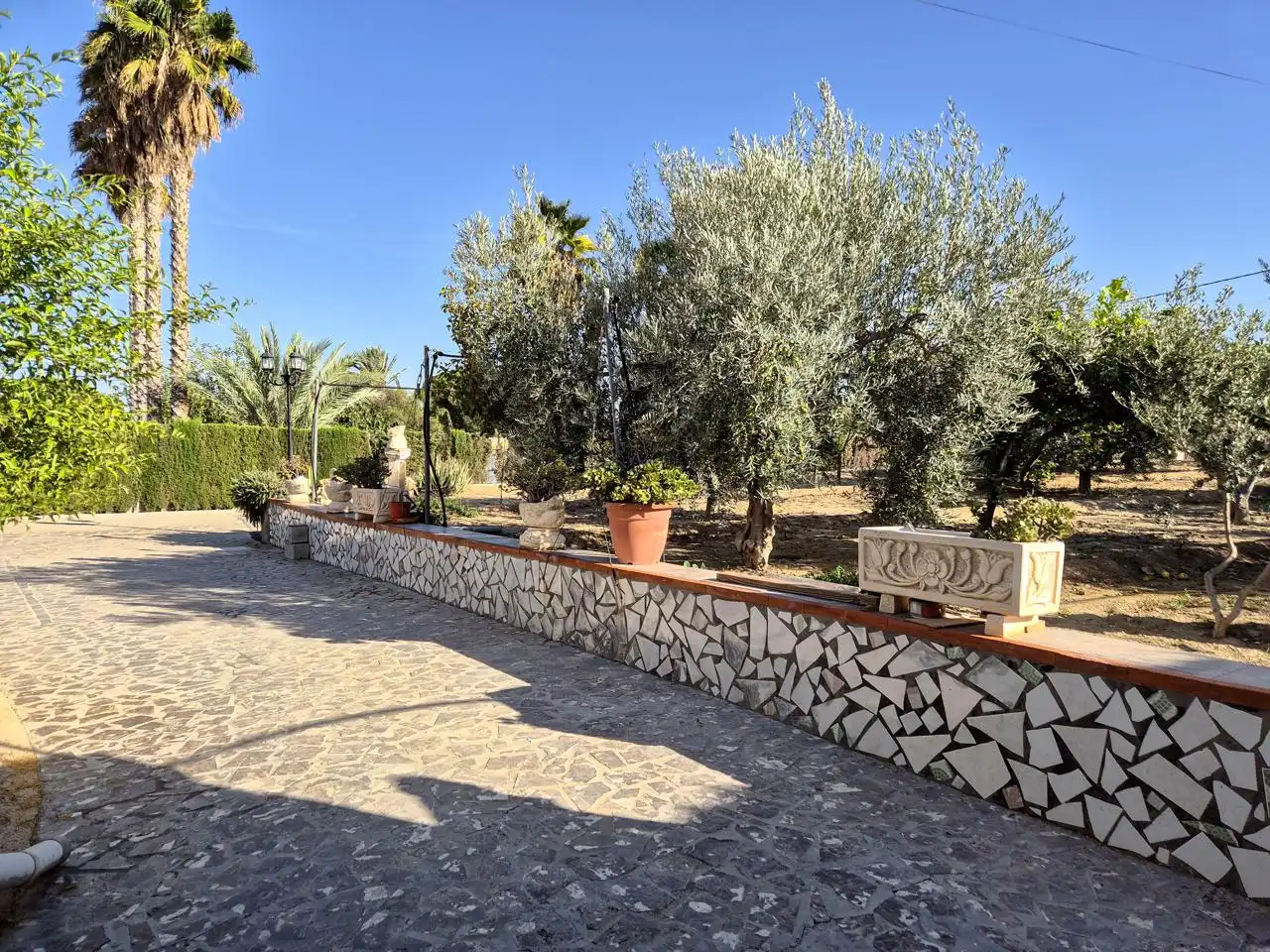 Jardín de Casa o chalet en venta en Elche / Elx con Aire acondicionado y Balcón