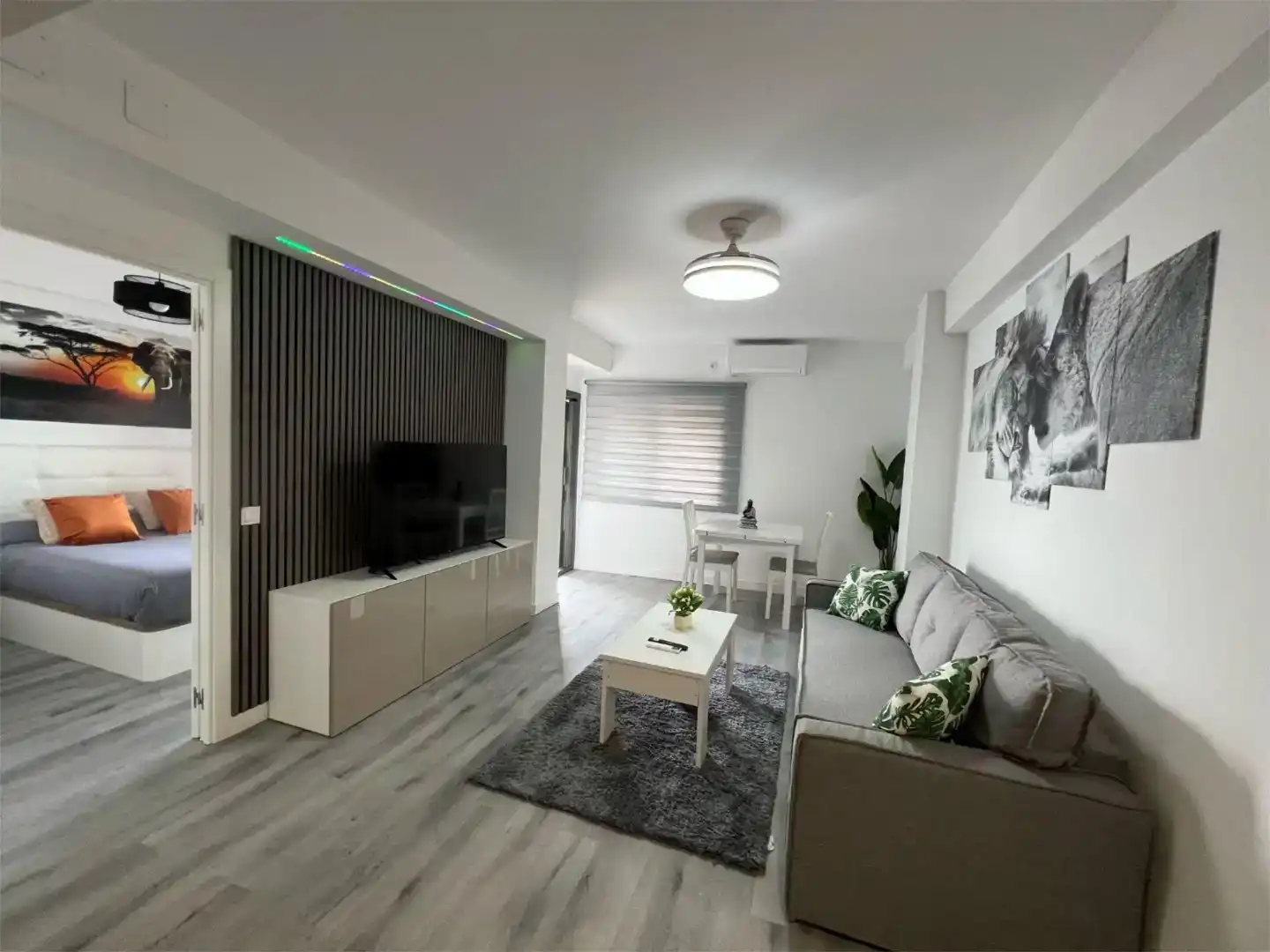 Sala d'estar de Pis en venda en Santa Pola amb Aire condicionat i Balcó