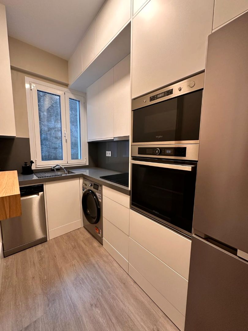 Kitchen of Flat to rent in Santiago de Compostela   with Heating and Furnished