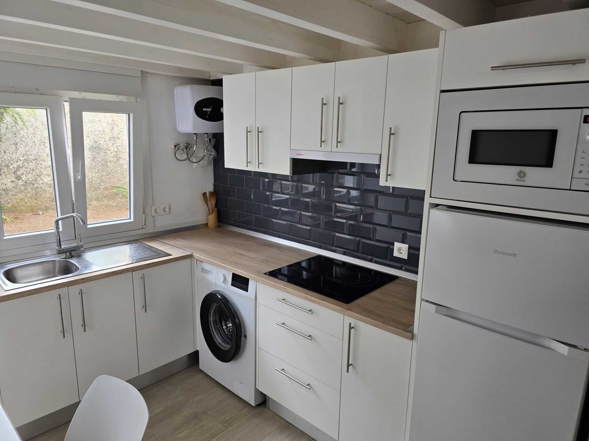 Kitchen of Loft to rent in Puerto de la Cruz  with Terrace, Furnished and Washing machine