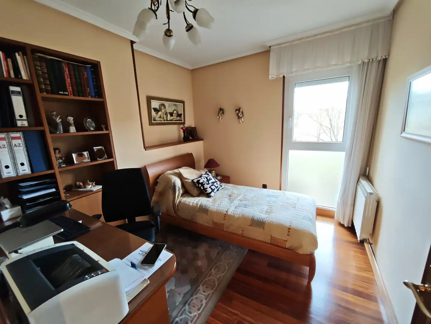 Bedroom of Flat for sale in Durango  with Heating, Furnished and Balcony