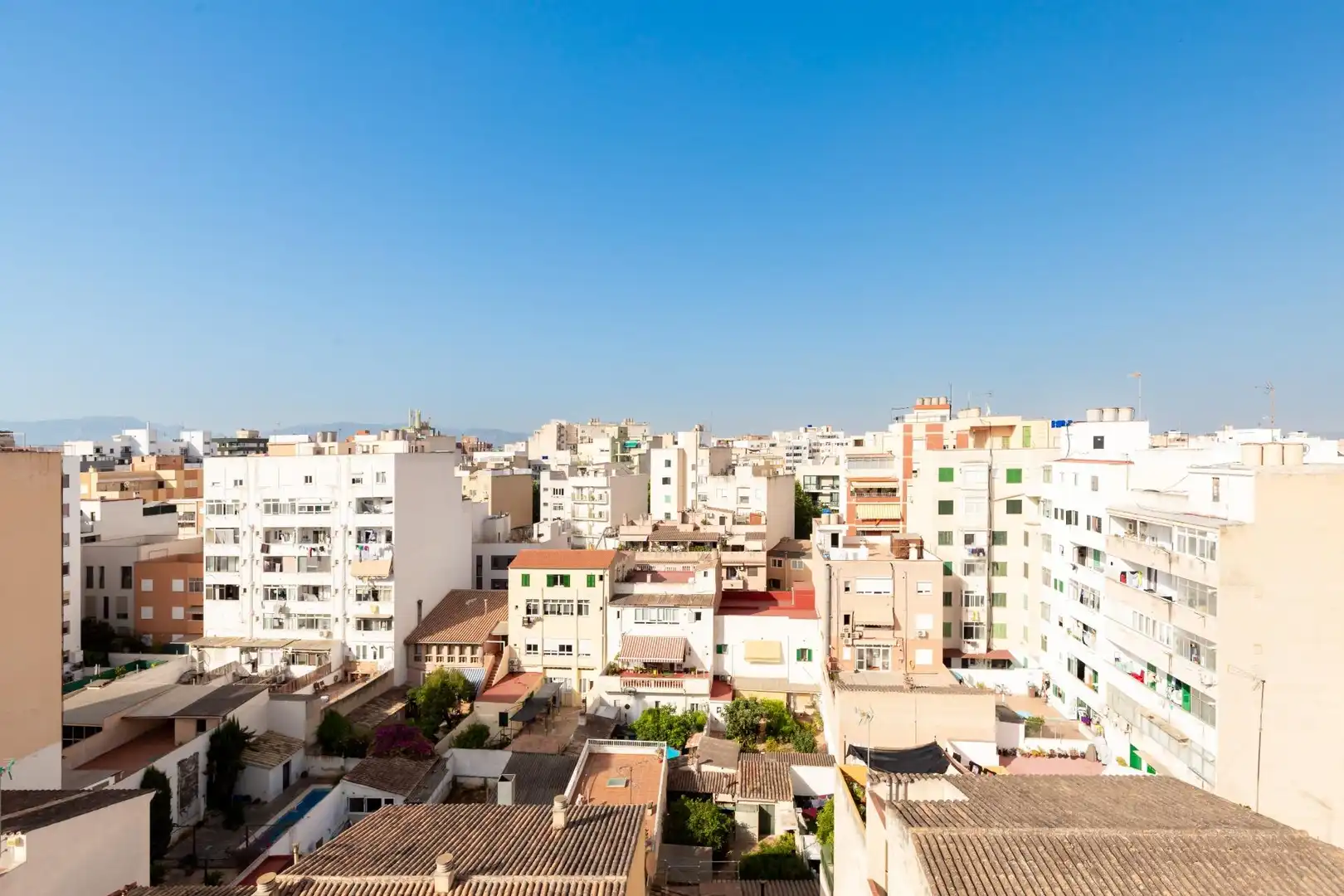 Vista exterior de Àtic en venda en  Palma de Mallorca amb Terrassa i Balcó