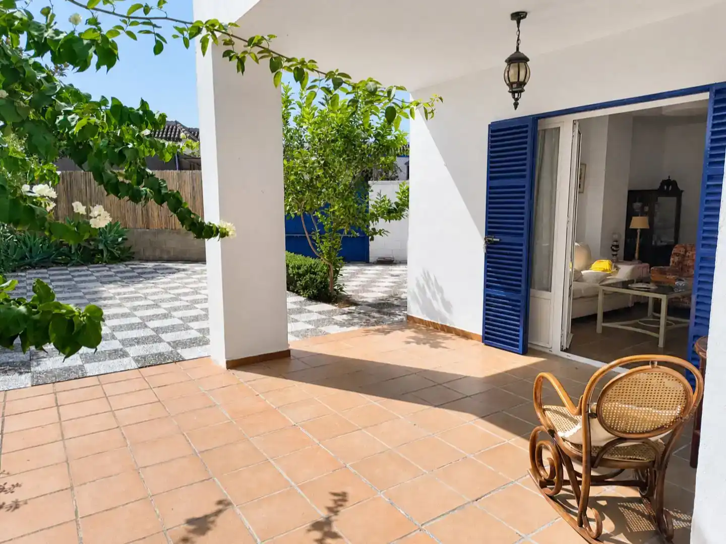 Terrasse von Erdgeschoss zum Verkauf in Sanlúcar de Barrameda mit Schwimmbad