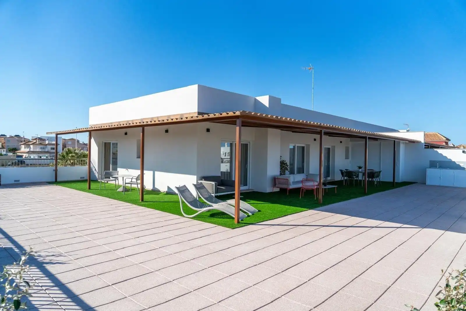 Terrassa de Àtic en venda en Orihuela amb Calefacció, Jardí privat i Moblat