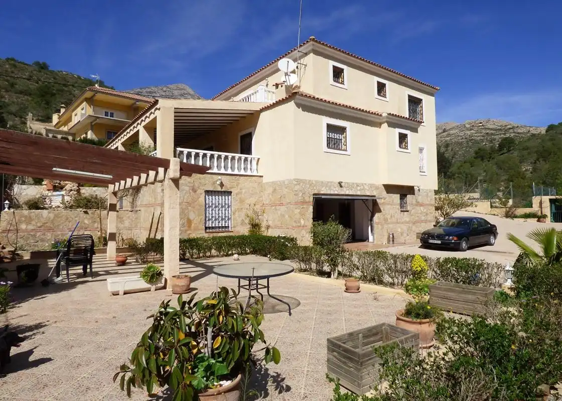 Casa amb terrassa en venda a Finestrat Pueblo, imagen 4