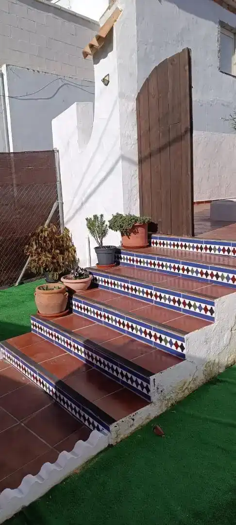 Vista exterior de Casa o chalet en venta en Tarifa con Aire acondicionado, Jardín privado y Trastero