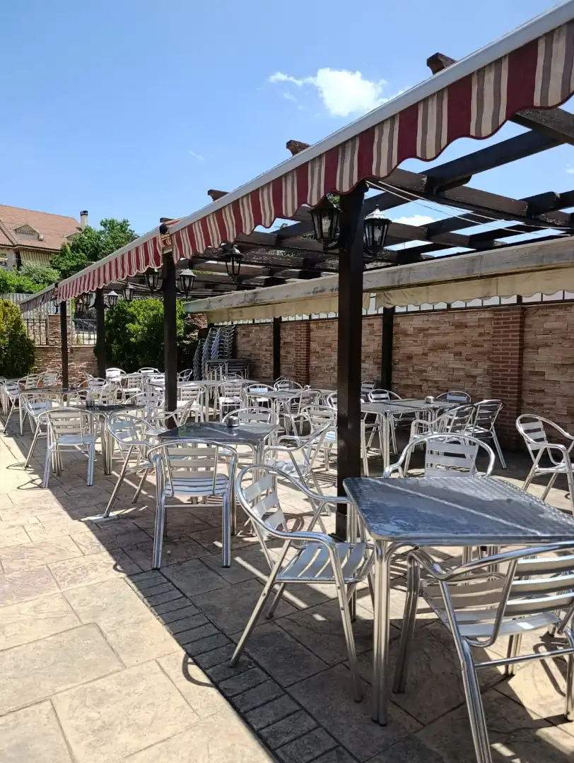 Terrasse von Geschaftsraum zum Verkauf in Albalate de Zorita mit Klimaanlage, Heizung und Terrasse