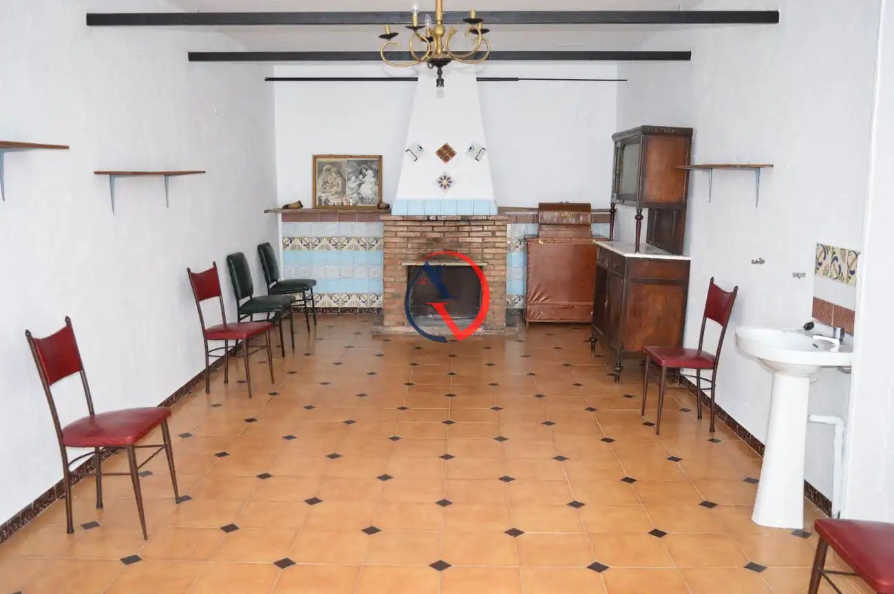 Menjador de Casa o xalet en venda en Villafranca de los Barros amb Terrassa i Moblat