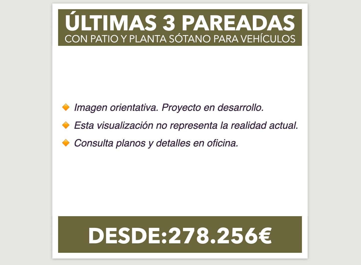 Aparcament de Casa adosada en venda en Sanlúcar de Barrameda amb Calefacció, Jardí privat i Terrassa