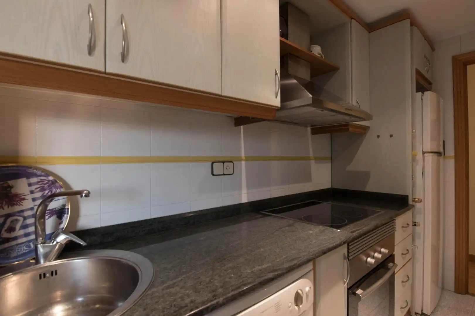 Küche von Wohnung zur Miete in Murcia mit Heizung, Parkett und Terrasse