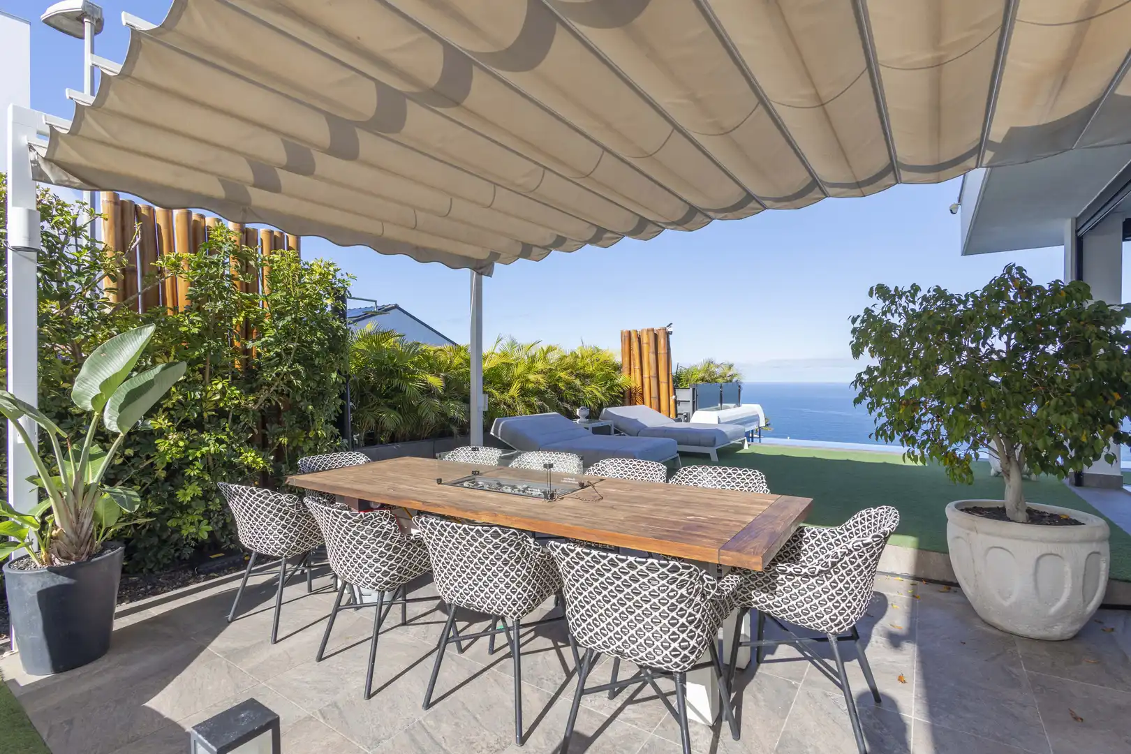 Terraza de Casa o chalet en venta en Santa Úrsula con Aire acondicionado, Calefacción y Jardín privado