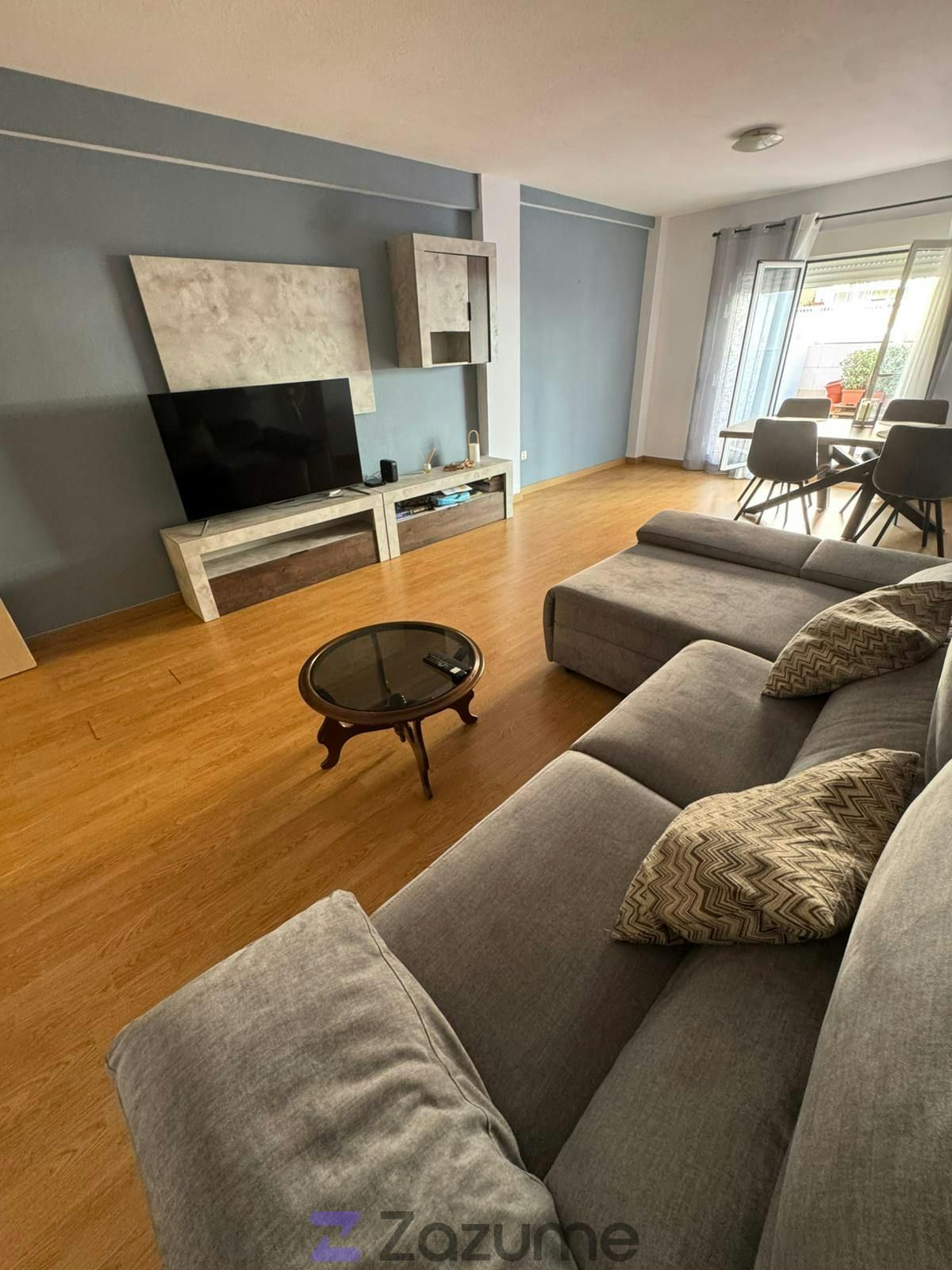 Living room of Flat to rent in Dénia  with Terrace, Furnished and Oven