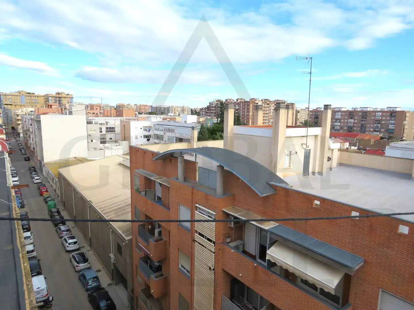 Vista exterior de Piso en venta en Cartagena con Balcón
