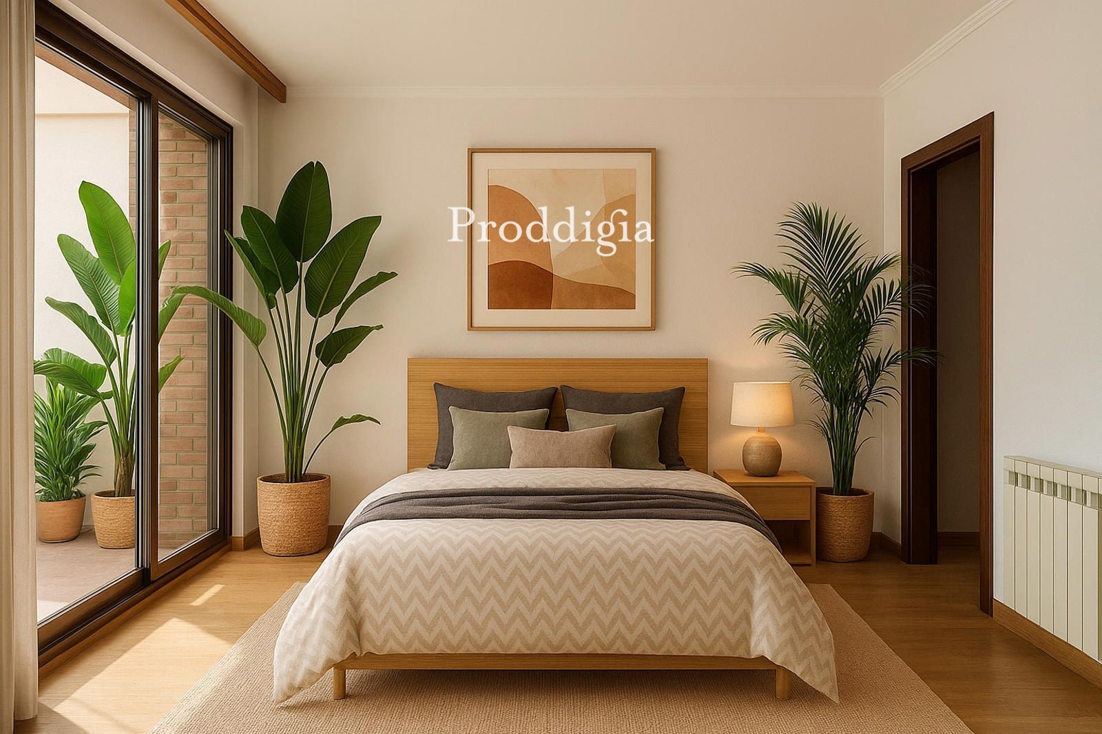 Dormitori de Pis en venda en  Barcelona Capital amb Calefacció i Terrassa