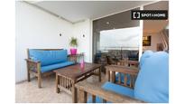 Terrace of Flat to rent in  Barcelona Capital  with Air Conditioner, Heating and Furnished