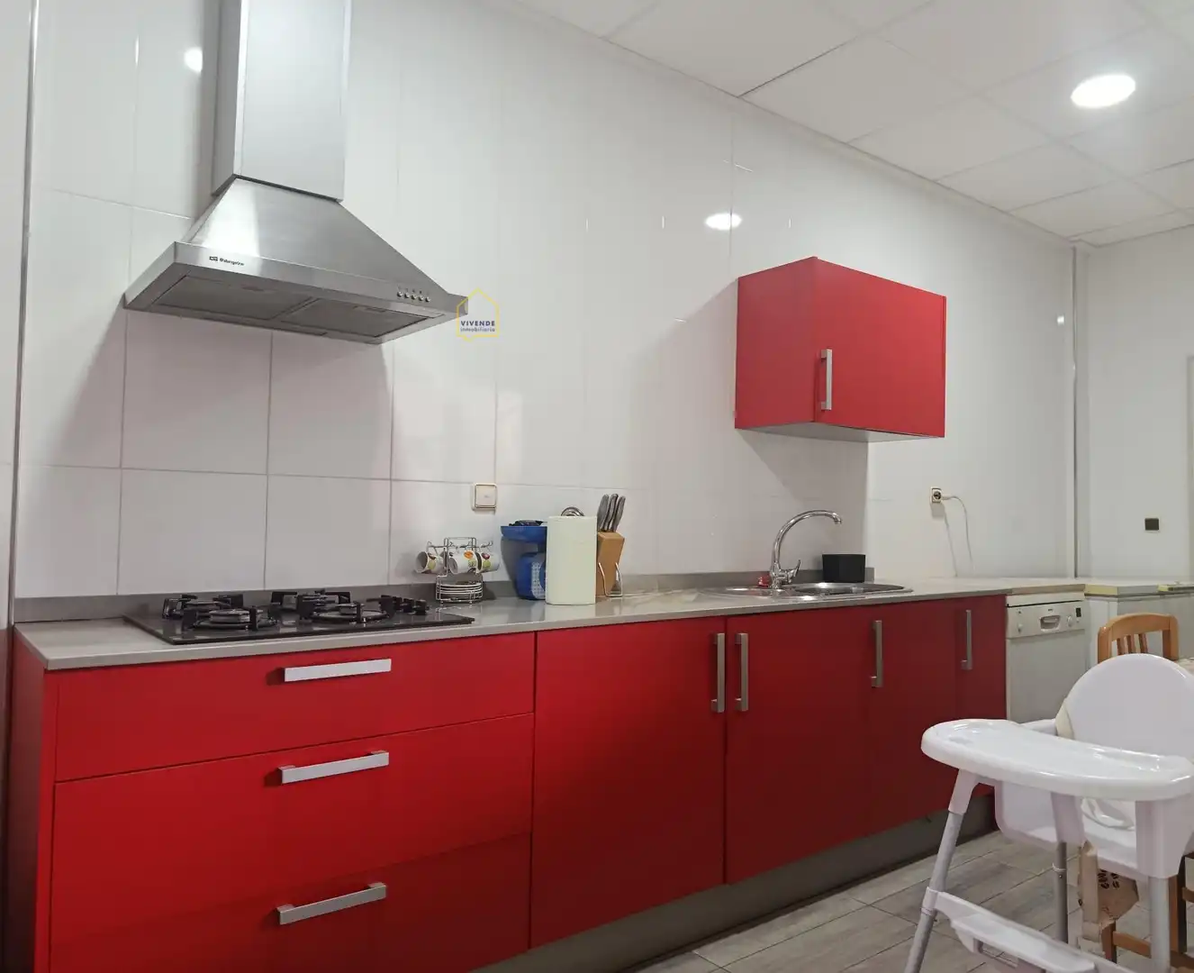 Cocina de Casa adosada en venta en Lorca con Aire acondicionado, Terraza y Trastero