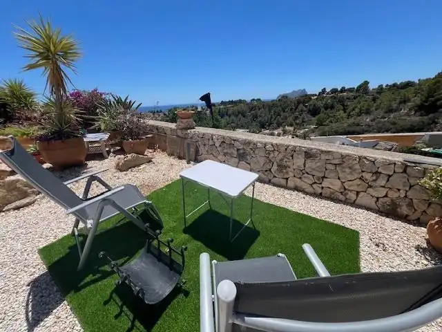 Terraza de Piso en venta en Benissa con Aire acondicionado, Jardín privado y Terraza