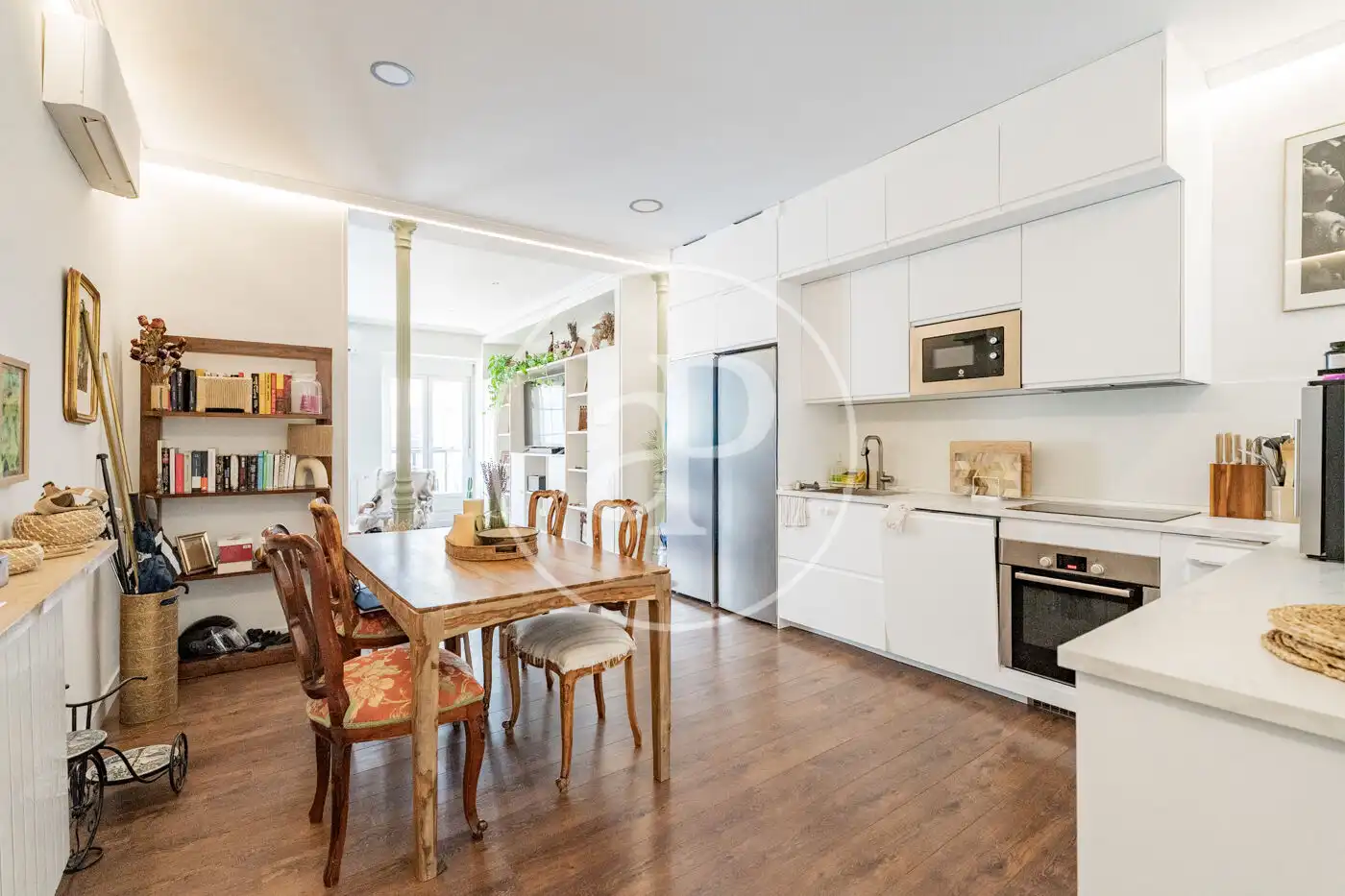 Cocina de Piso de alquiler en Madrid con Aire acondicionado y Calefacción