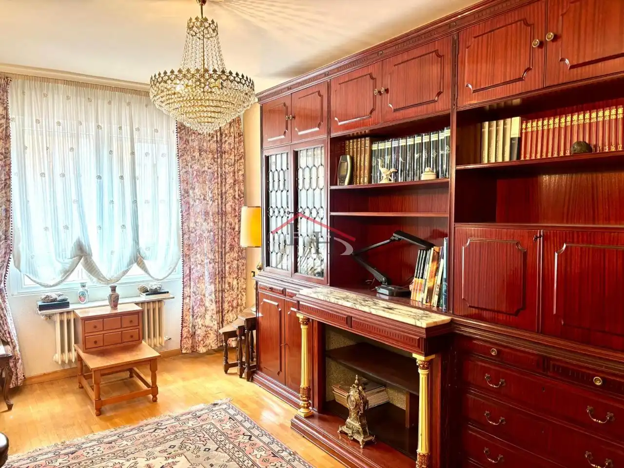 Sala de estar de Piso en venta en León Capital  con Calefacción, Parquet y Terraza