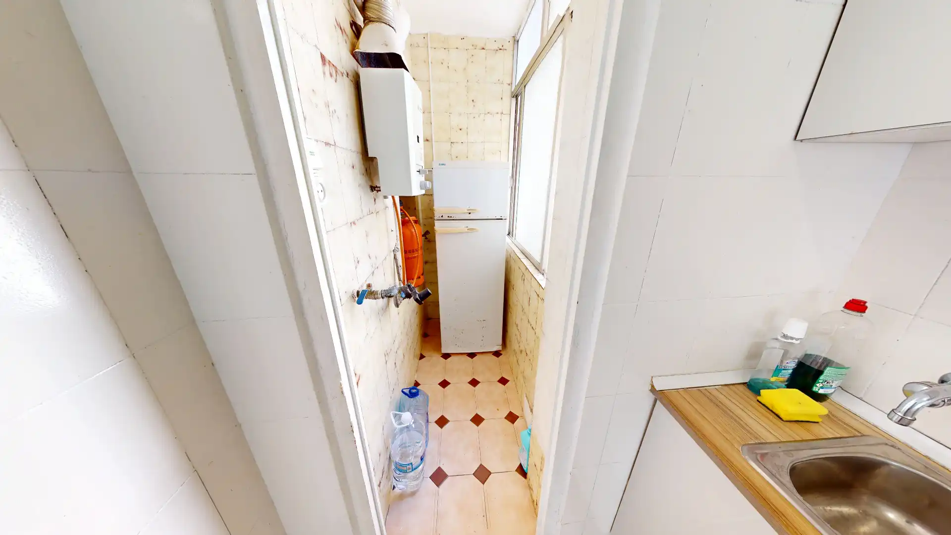 Cocina de Piso en venta en Alicante / Alacant con Terraza