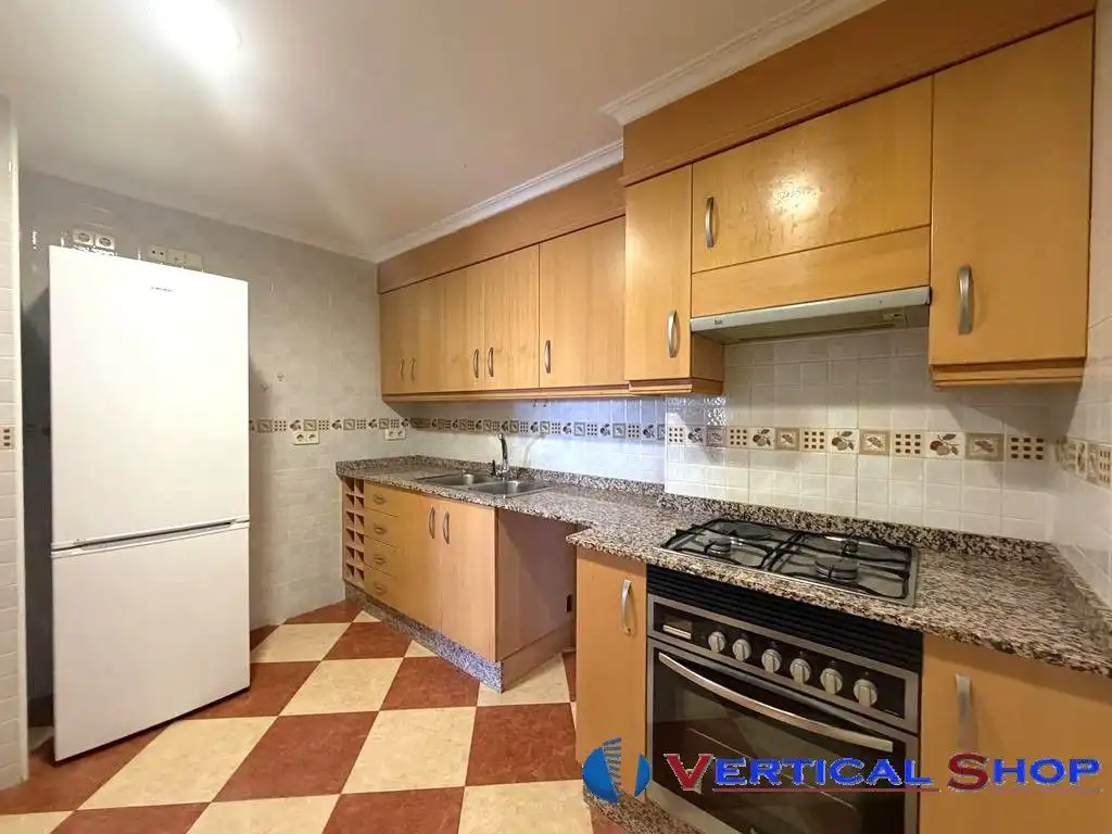 Kitchen of Flat for sale in Caudete  with Air Conditioner, Heating and Storage room