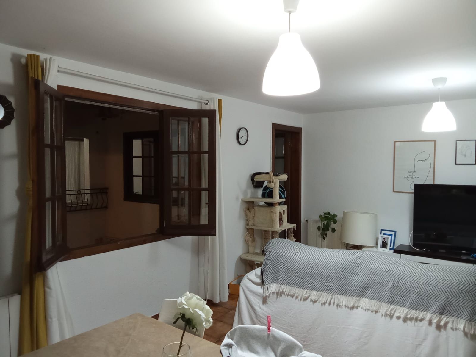 Sala d'estar de Pis en venda en Mataró amb Calefacció i Terrassa