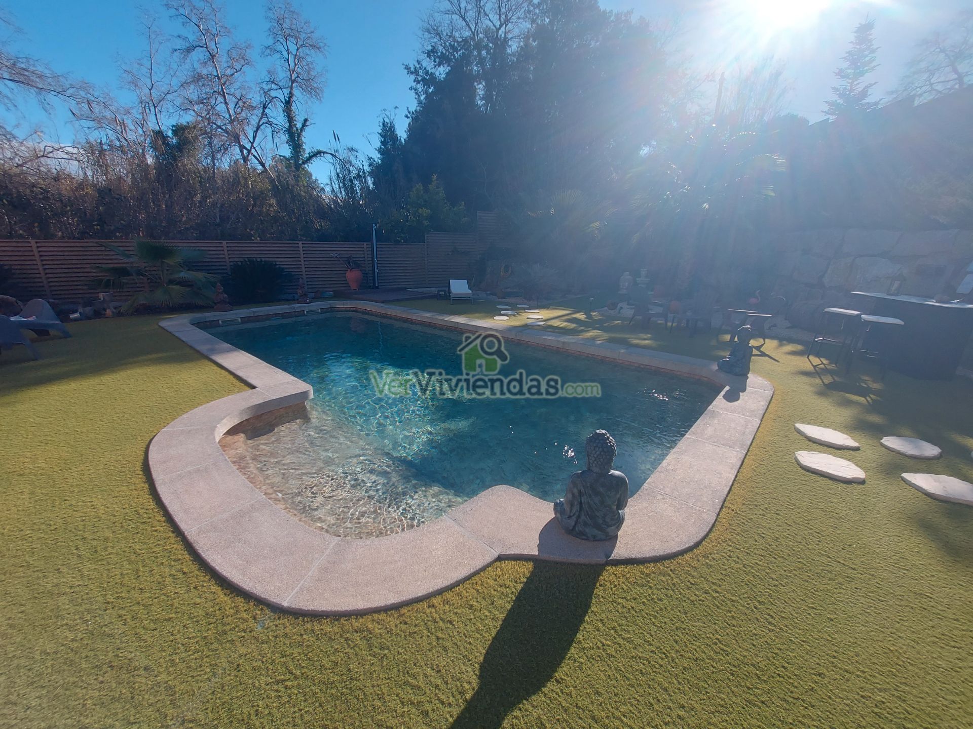 Swimming pool of House or chalet for sale in Rubí  with Air Conditioner, Heating and Private garden