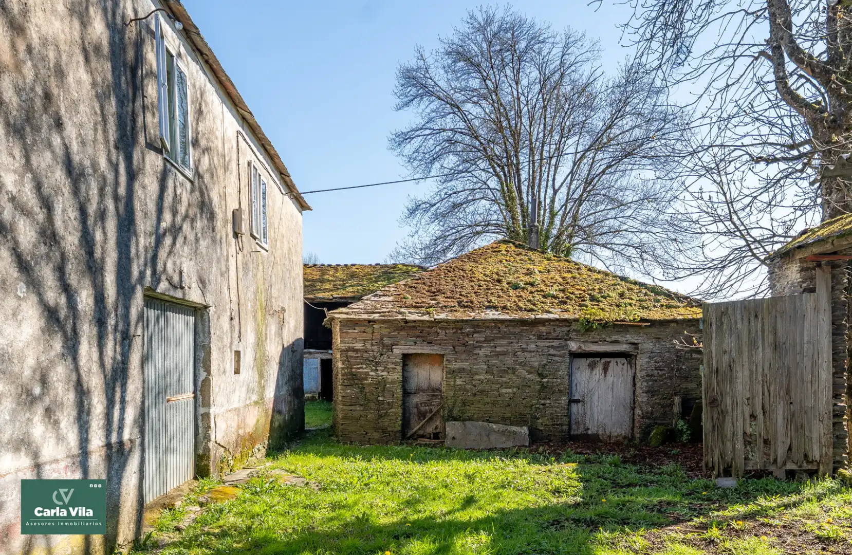 Vista exterior de Finca rústica en venta en Lugo con Jardín privado y Balcón