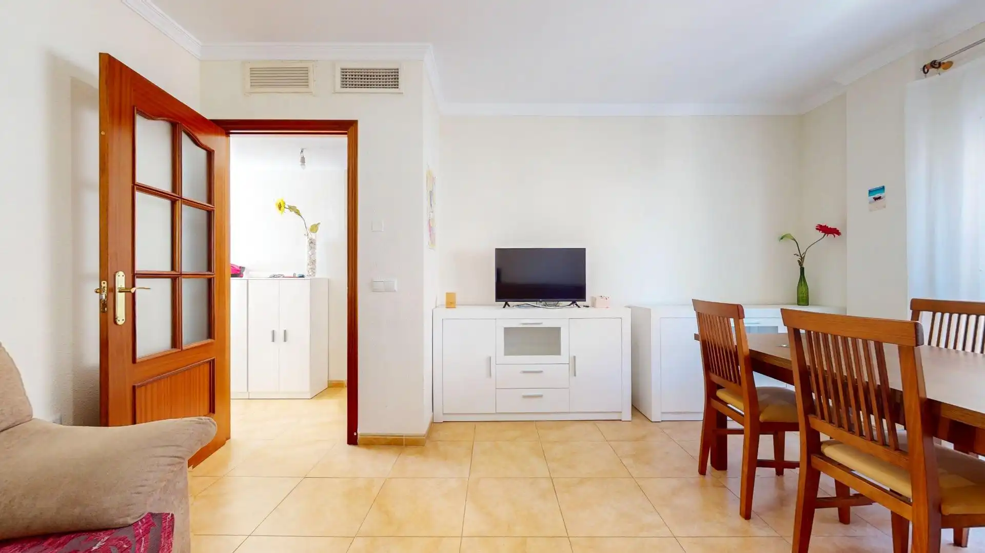 Bedroom of Flat for sale in Roquetas de Mar