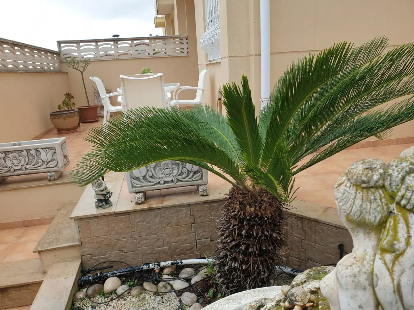 Terraza de Casa adosada de alquiler en Càlig con Jardín privado, Terraza y Amueblado