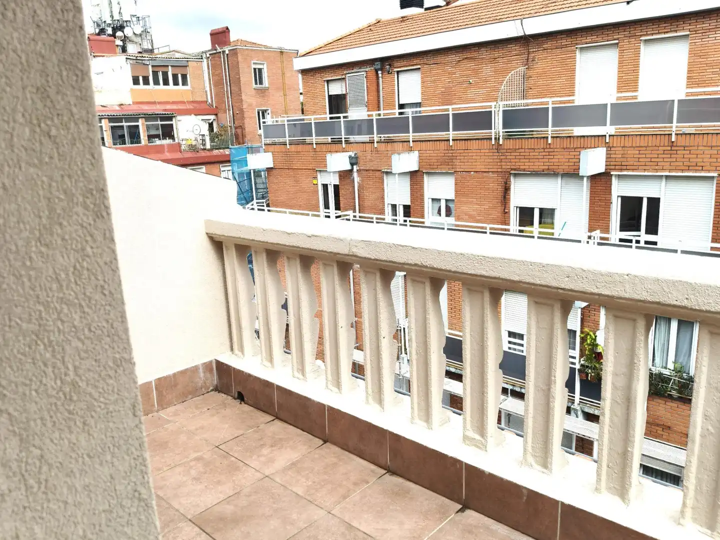Balcony of Flat for sale in Bilbao   with Heating, Terrace and Furnished