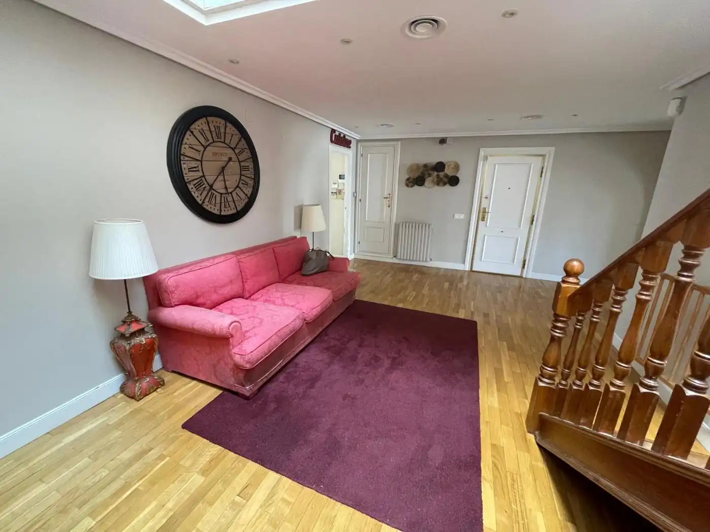 Sala d'estar de Dúplex en venda en Zaragoza amb Aire condicionat, Calefacció i Parquet