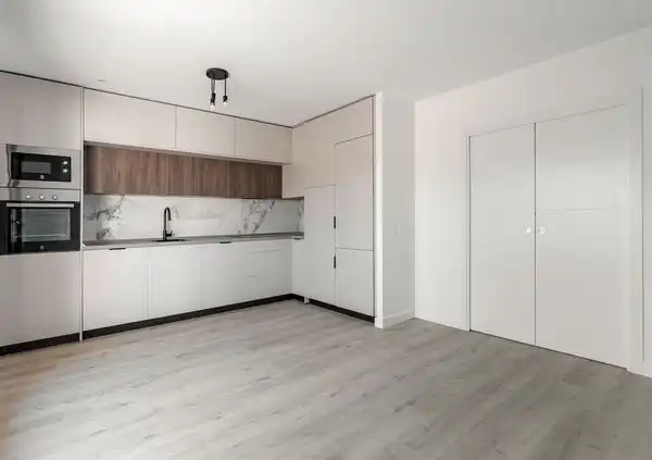 Kitchen of Flat for sale in  Madrid Capital  with Air Conditioner and Heating