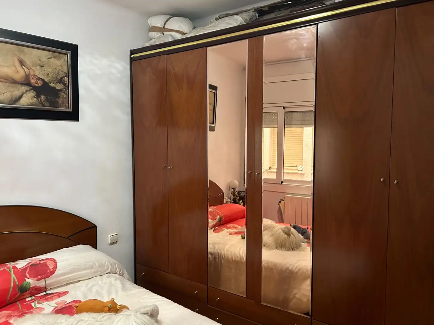 Schlafzimmer von Wohnung zum Verkauf in Mataró mit Heizung und Balkon