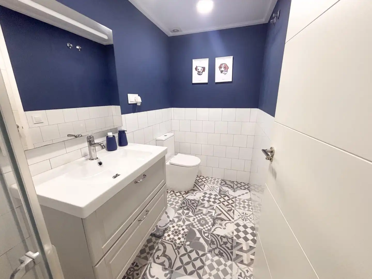 Badezimmer von Wohnung zum Verkauf in Torrevieja mit Klimaanlage, Möbliert und Balkon