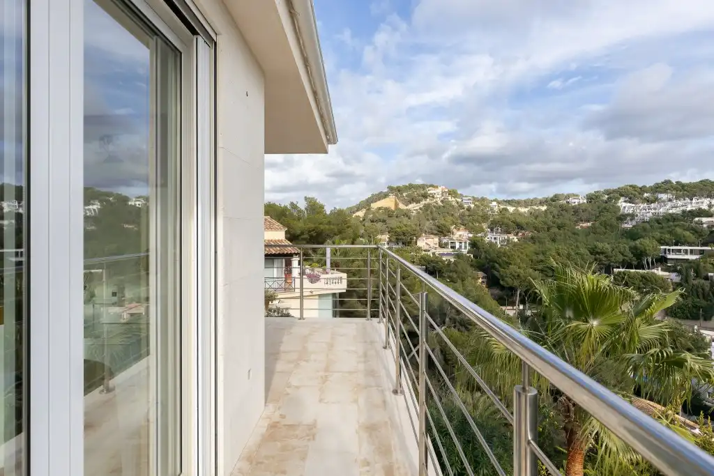 Terrassa de Casa o xalet en venda en Calvià amb Aire condicionat, Jardí privat i Terrassa