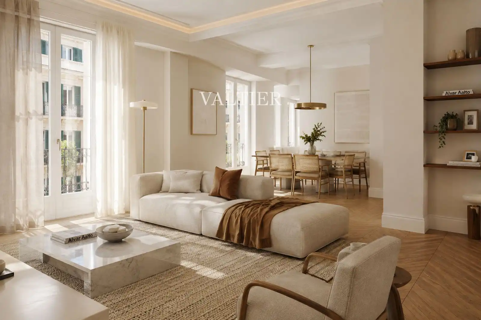 Penthouse mit Aufzug zum Verkauf in Barrio de Salamanca, imagen 2