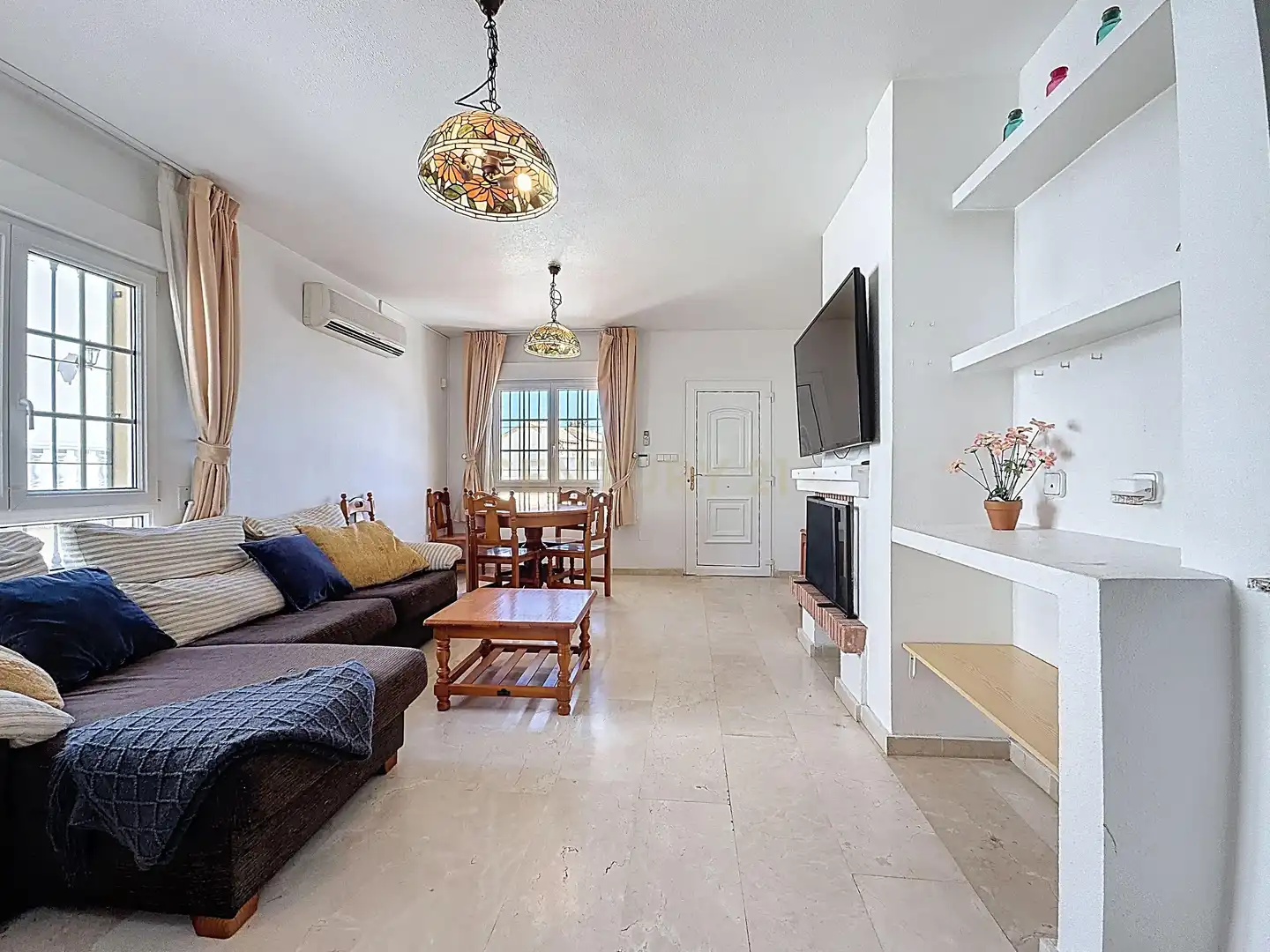 Living room of Detached homes for sale in Orihuela  with Air Conditioner, Alarm and Community pool