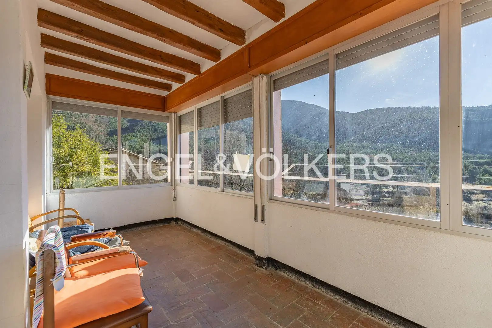 Terraza de Finca rústica en venta en Sant Julià de Cerdanyola con Calefacción, Jardín privado y Balcón