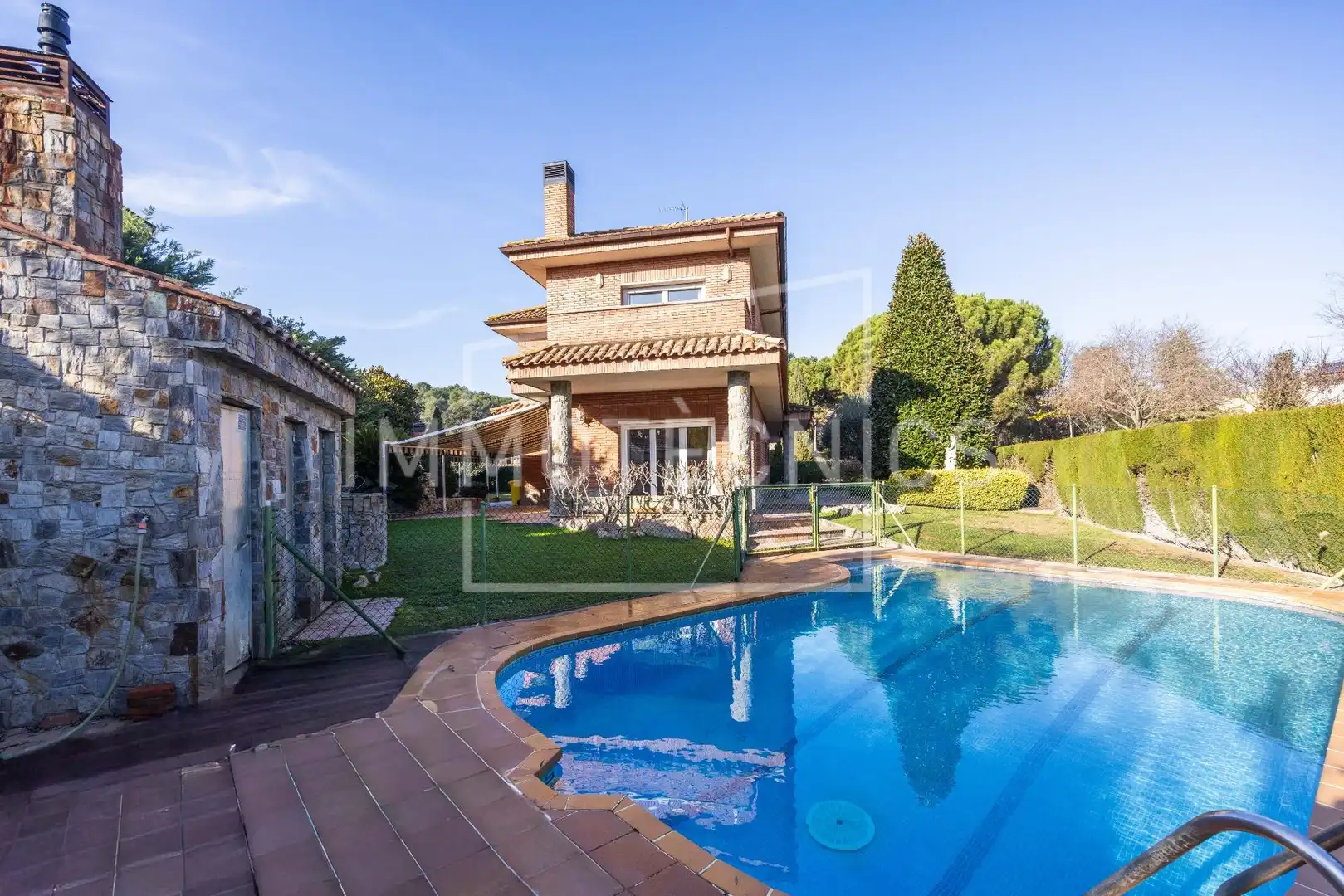 Jardín de Casa o chalet en venta en Cardedeu con Jardín privado, Terraza y Piscina