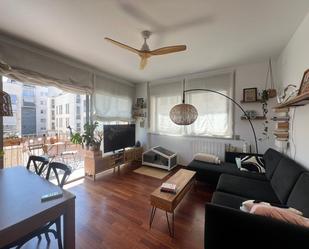 Living room of Flat to rent in Terrassa  with Air Conditioner and Balcony