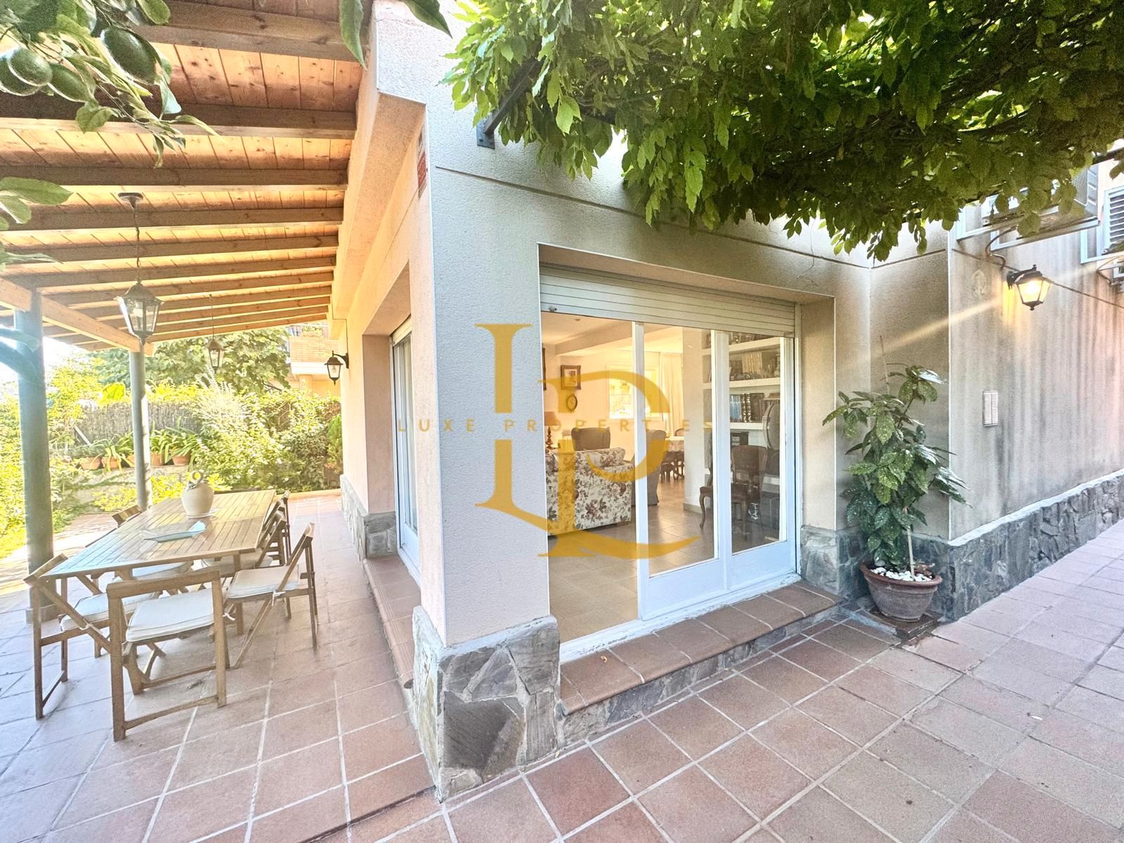 Exterior view of House or chalet for sale in Sant Cugat del Vallès  with Air Conditioner, Heating and Private garden