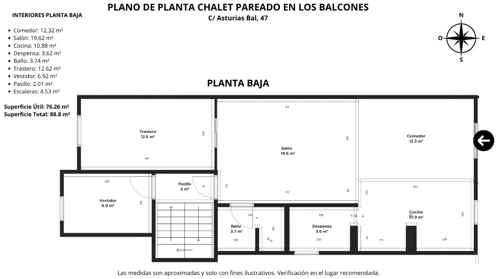 Doppelhaushälfte mit Terrasse zum Verkauf in Calle Asturias Bal, imagen 67