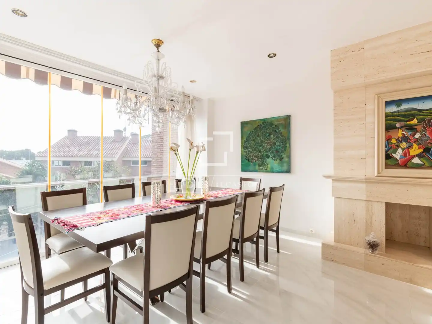 Dining room of Houses for rent in Castelldefels  with Air Conditioner, Heating and Private garden