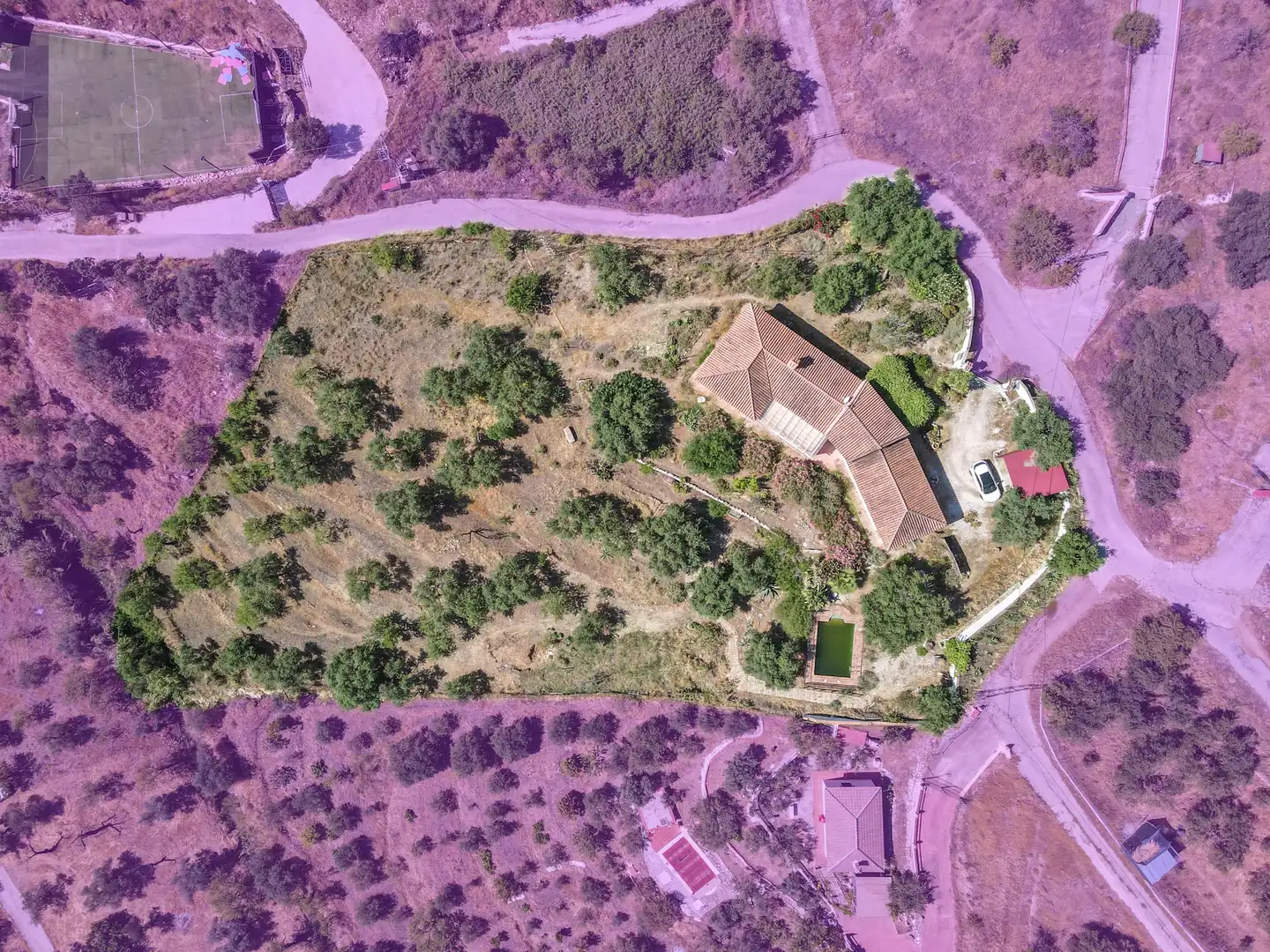 Casa o xalet en venda en Monda amb Aire condicionat, Jardí privat i Piscina