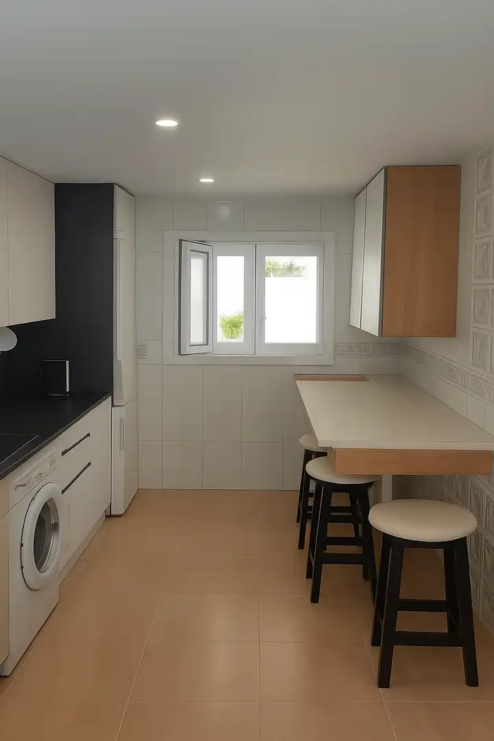 Cocina de Casa adosada en venta en Ponent