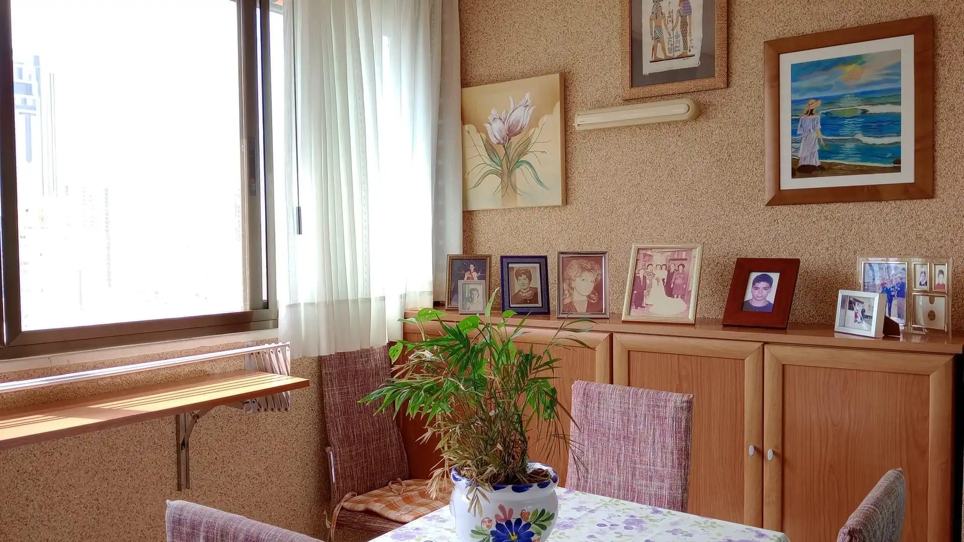 Comedor de Piso en venta en Benidorm con Aire acondicionado, Calefacción y Jardín privado