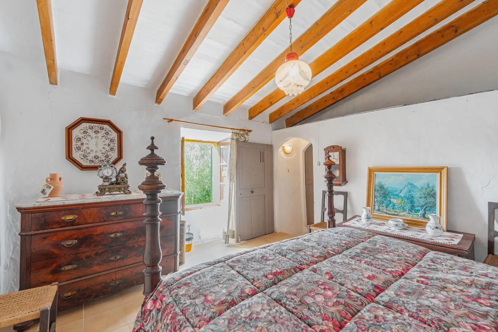 Habitación de Finca rústica en venta en Puigpunyent con Jardín privado, Terraza y Trastero