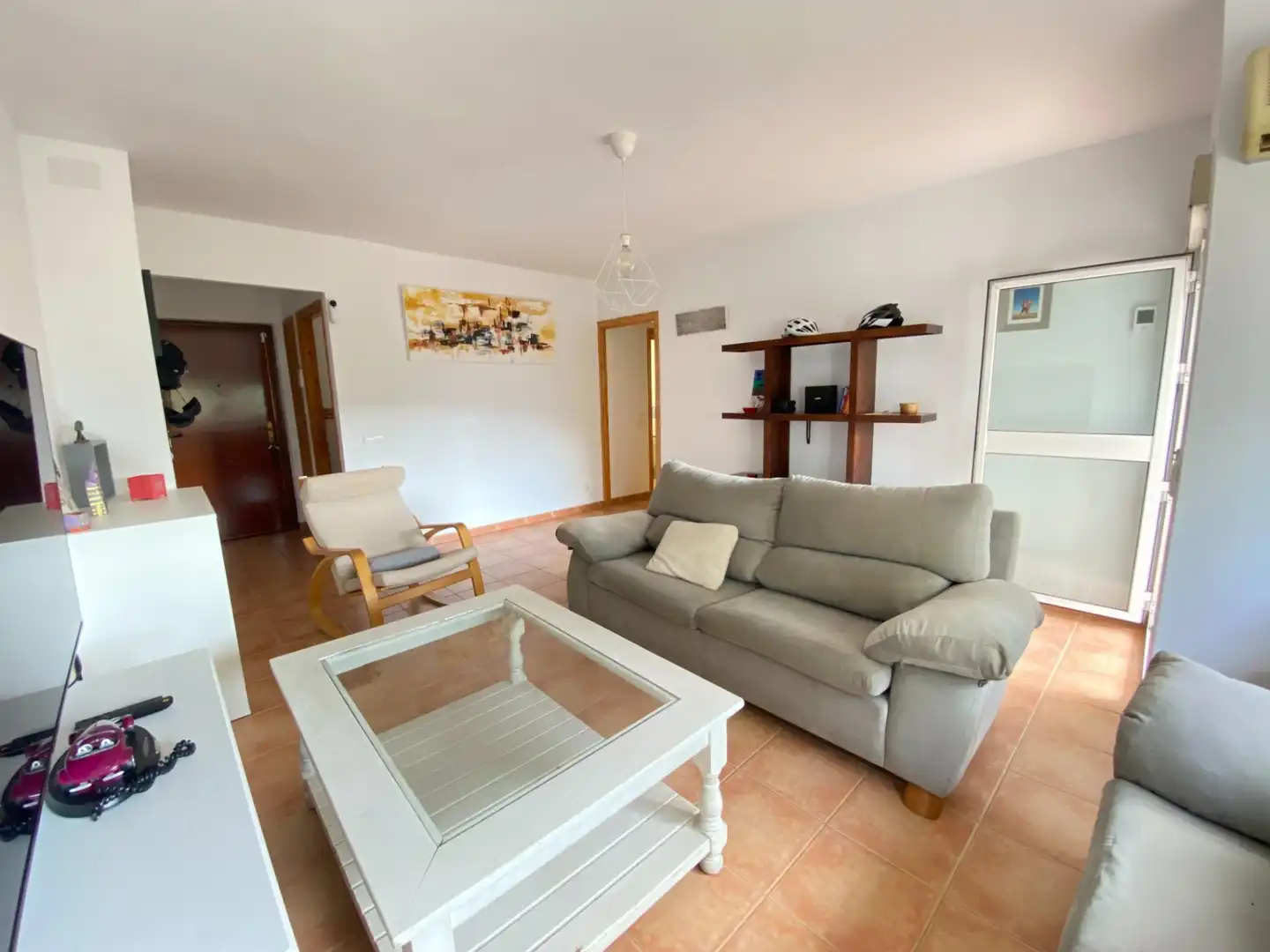 Sala d'estar de Pis en venda en Mairena del Aljarafe amb Aire condicionat, Calefacció i Jardí privat