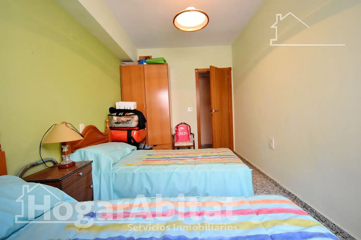 Schlafzimmer von Wohnung zum Verkauf in Oliva mit Klimaanlage, Heizung und Terrasse